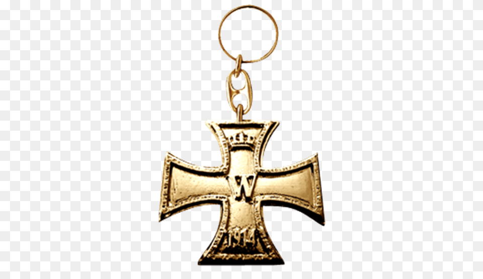 Iron Cross Key Chain, Symbol, Accessories, Jewelry, Necklace Png Image