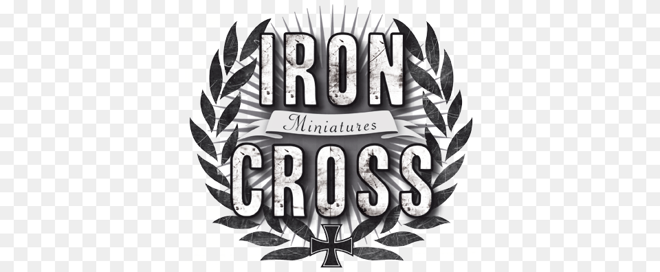 Iron Cross Miniatures, Advertisement, Book, Emblem, Publication Free Png