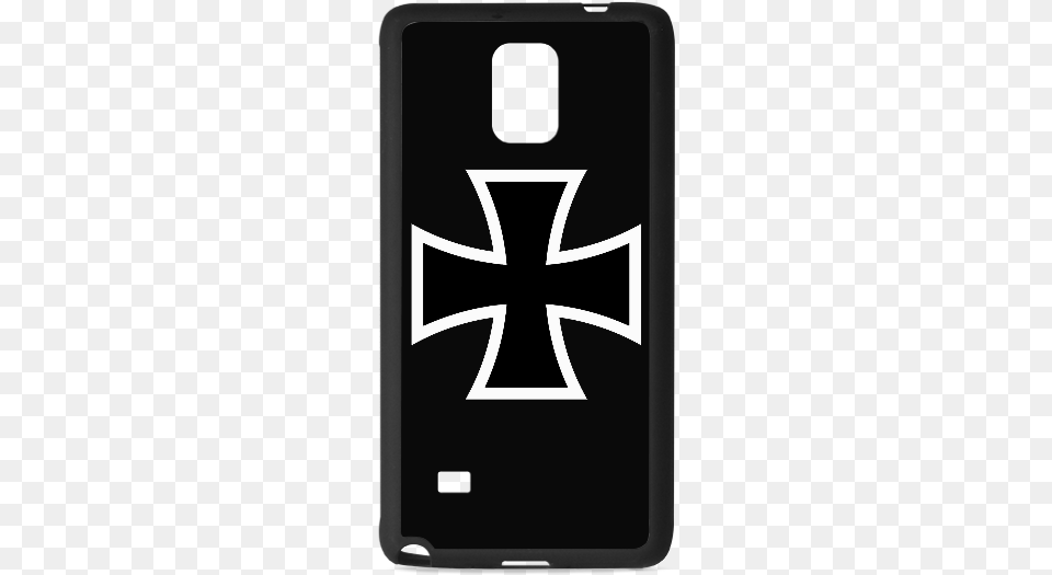 Iron Cross With White Design Custom Rubber Case For Download Foto Custom Case, Electronics, Mobile Phone, Phone Free Transparent Png