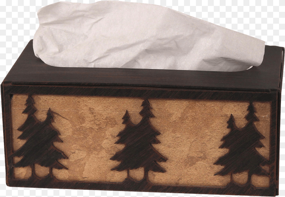 Iron Double Pine Tree Rectangle Tissue Box Cover Christmas Tree, Paper, Towel, Paper Towel, Animal Png