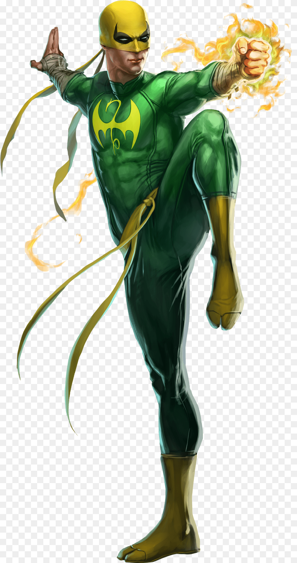 Iron Fist Comic Costumes, Adult, Male, Man, Person Free Png