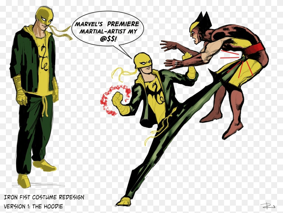 Iron Fist Images Pictures Photos Arts, Book, Publication, Comics, Adult Png Image