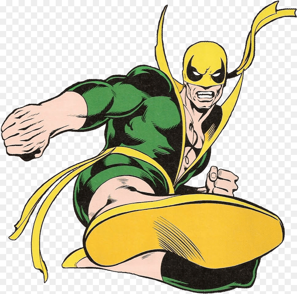 Iron Fist Marvel John Byrne, Face, Head, Person, Baby Free Png