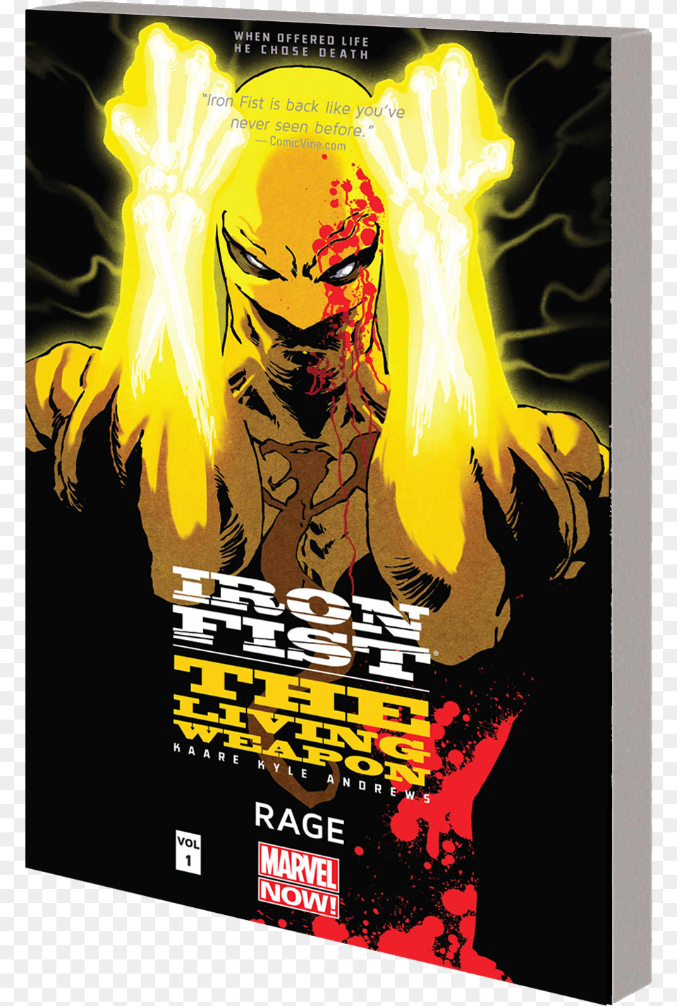 Iron Fist The Living Weapon, Advertisement, Book, Poster, Publication Free Png