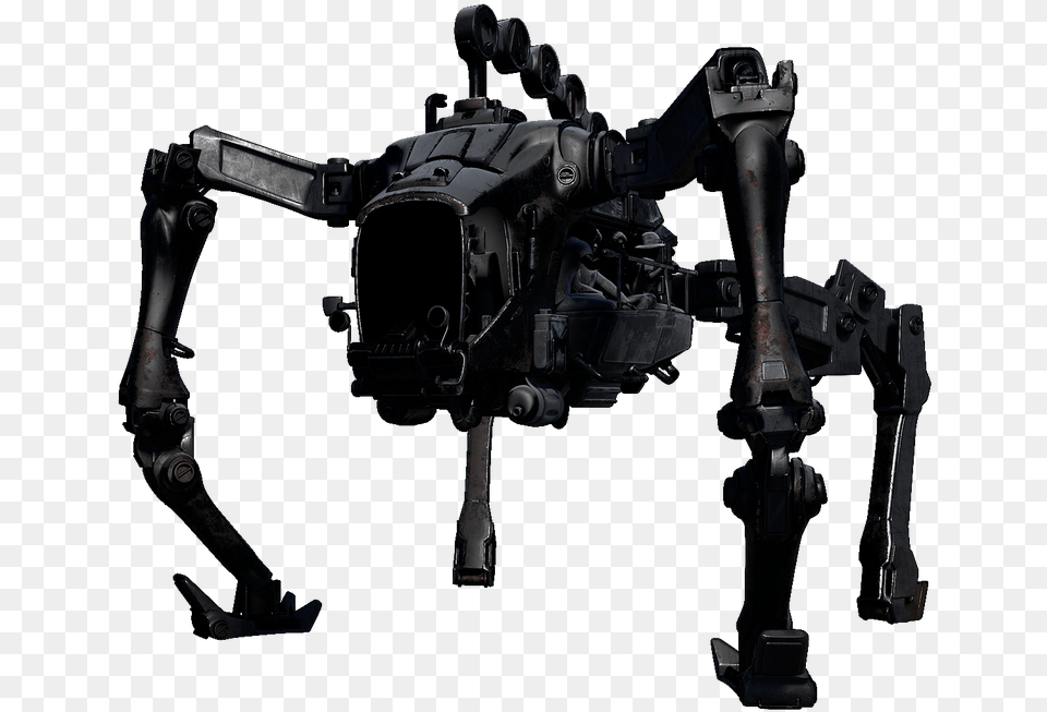 Iron Giant Modeled In Maya And Textured In Substance, Gun, Weapon, Robot Png