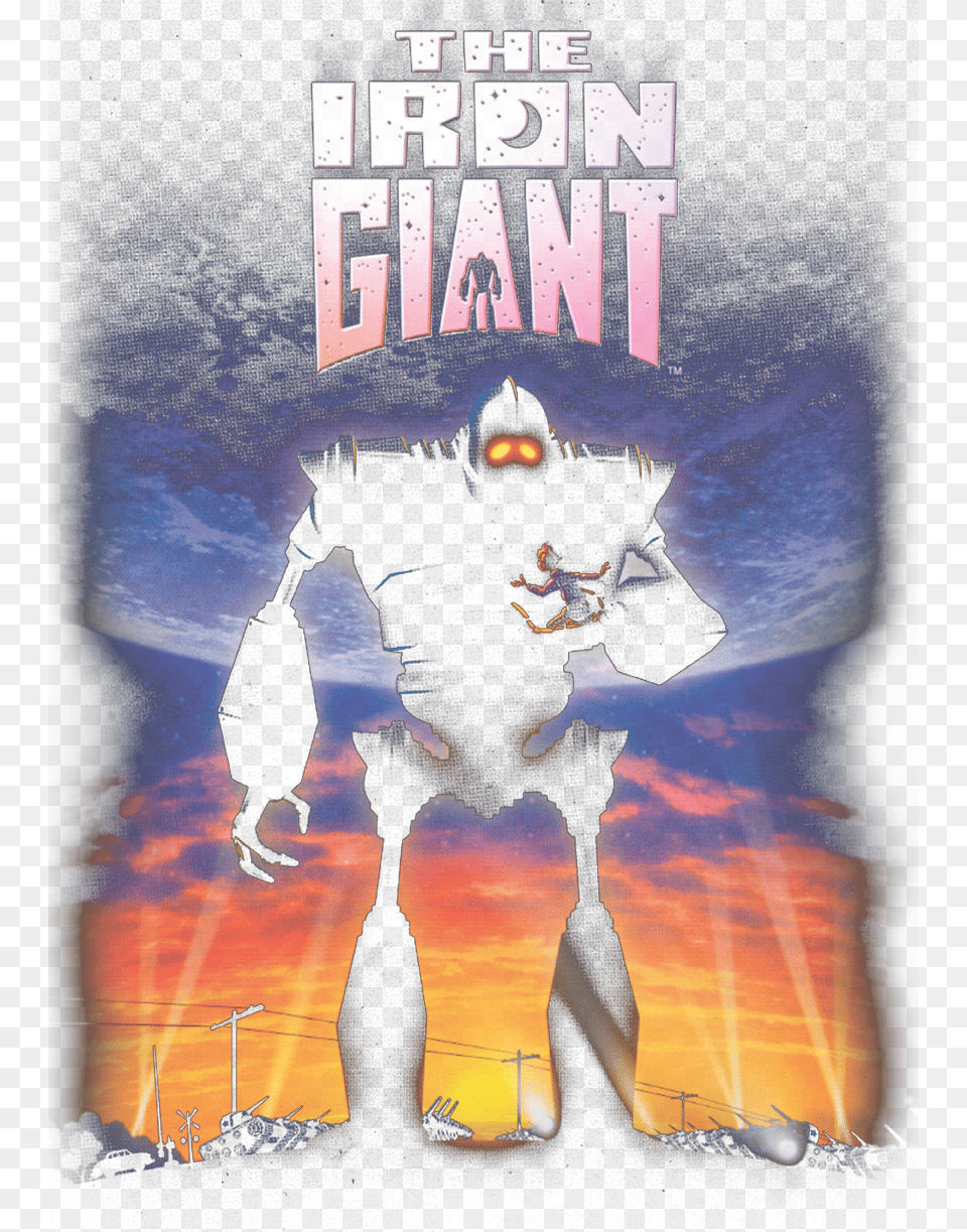 Iron Giant Poster Men39s Ringer T Shirt Iron Giant, Person Png Image