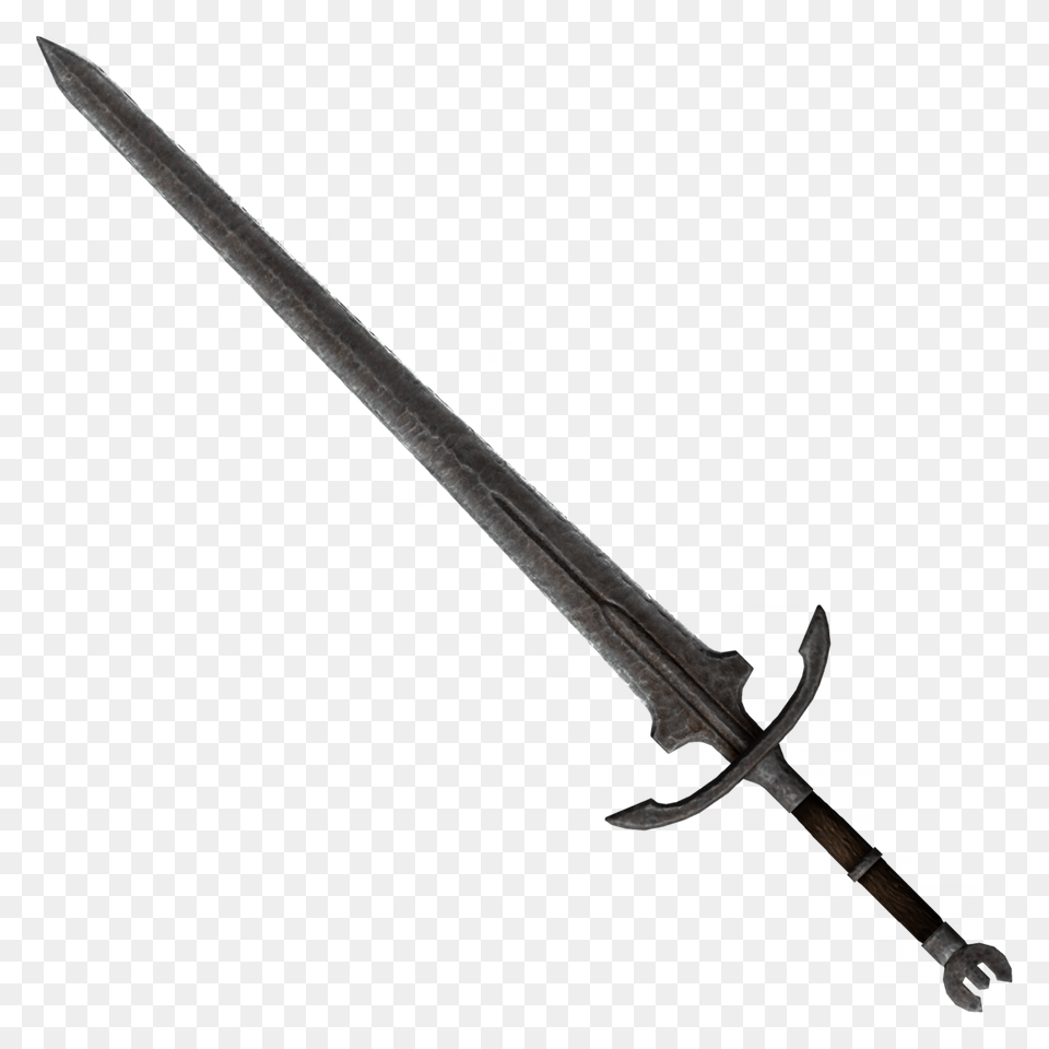 Iron Greatsword Sword, Weapon, Firearm, Gun, Rifle Png Image