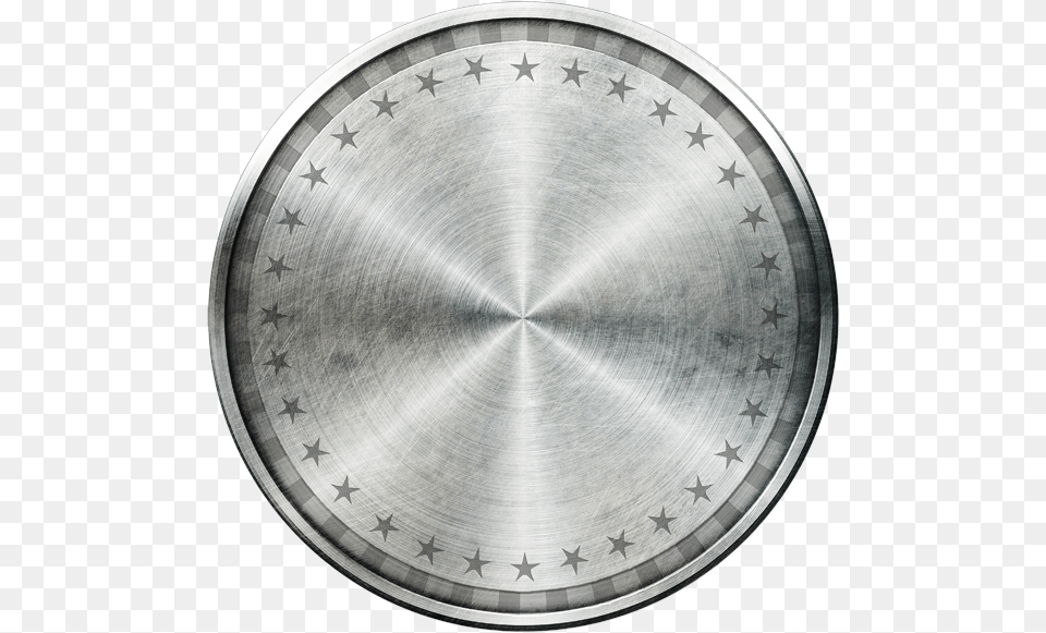 Iron Isolated Objects Circle Shield, Silver, Steel, Disk Free Png
