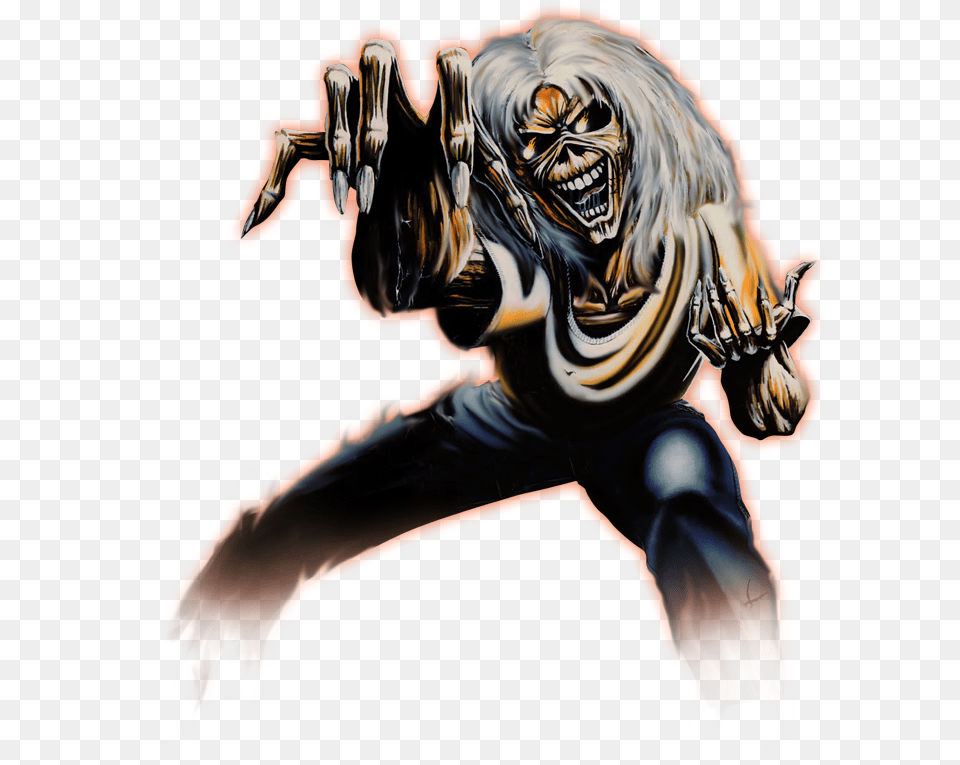 Iron Maiden 7 Image Maiden Number Of The Beast, Electronics, Hardware, Adult, Female Free Transparent Png