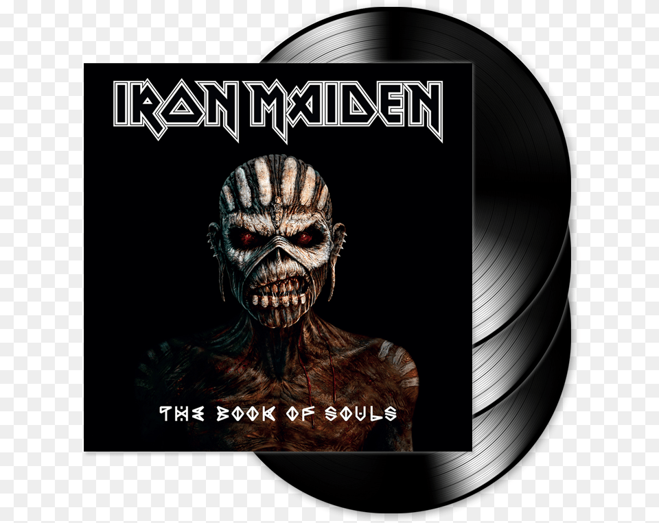 Iron Maiden Book Of Souls, Adult, Advertisement, Female, Person Png Image