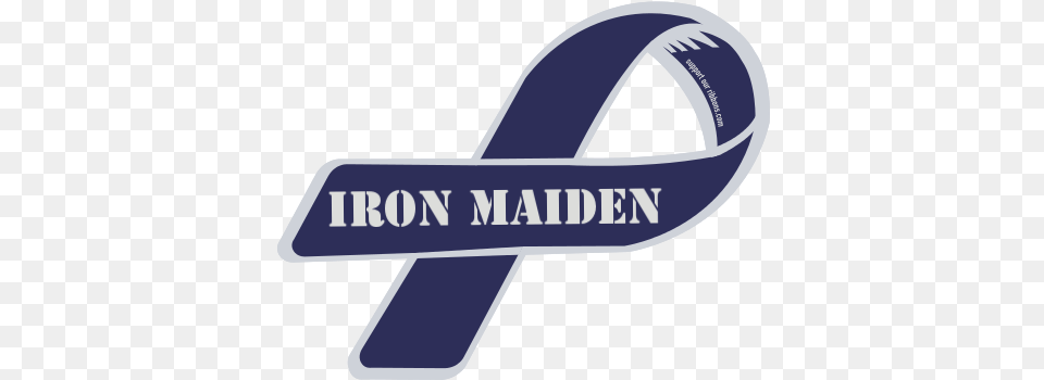 Iron Maiden Custom Ribbon Us Army, Logo, Symbol Png