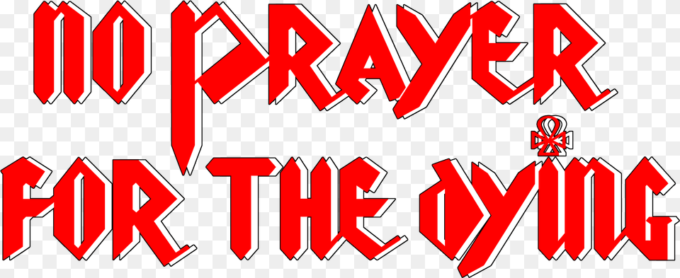 Iron Maiden No Prayer For The Dying Logo, Text Free Png