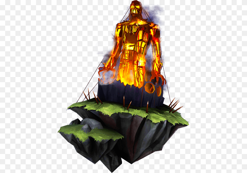 Iron Maiden Play Icon, Fire, Flame, Bonfire, Art Free Png Download