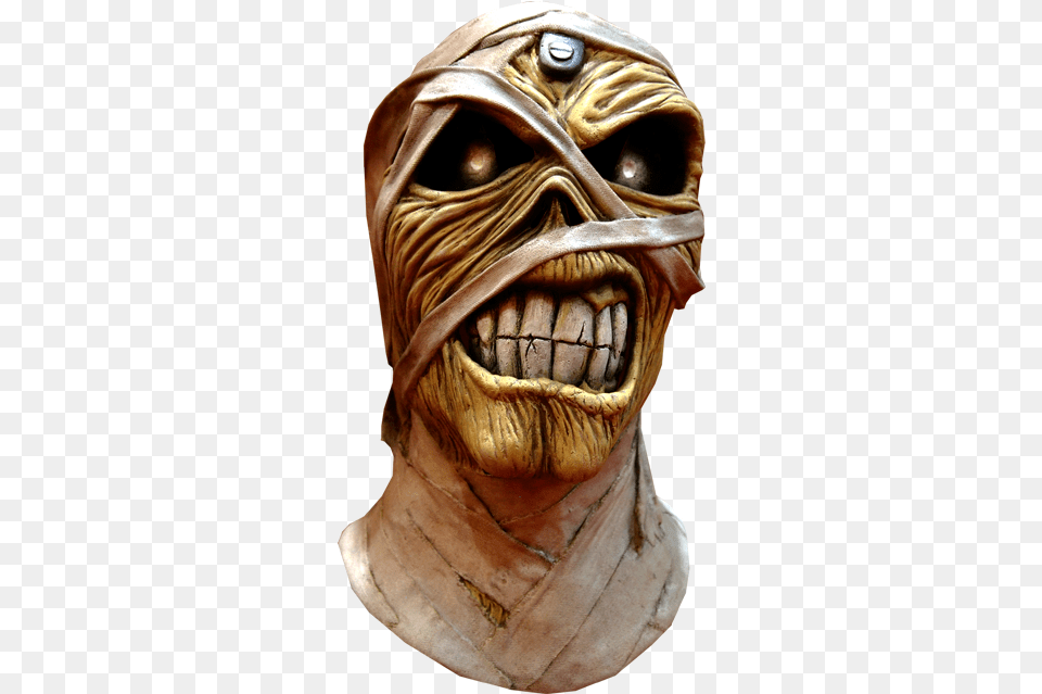 Iron Maiden Powerslave Eddie Mask Iron Maiden Eddie Powerslave Mask, Emblem, Symbol Free Png