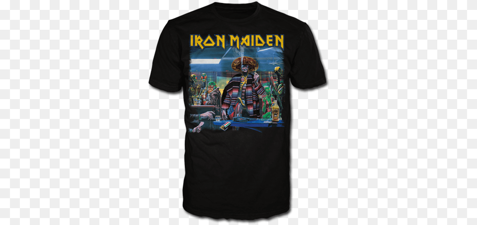 Iron Maiden T Shirts Sure To Prove Your Metal Cred Iron Maiden Stranger In A Strange Land Lp 7 Single, Clothing, Shirt, T-shirt, Adult Free Transparent Png