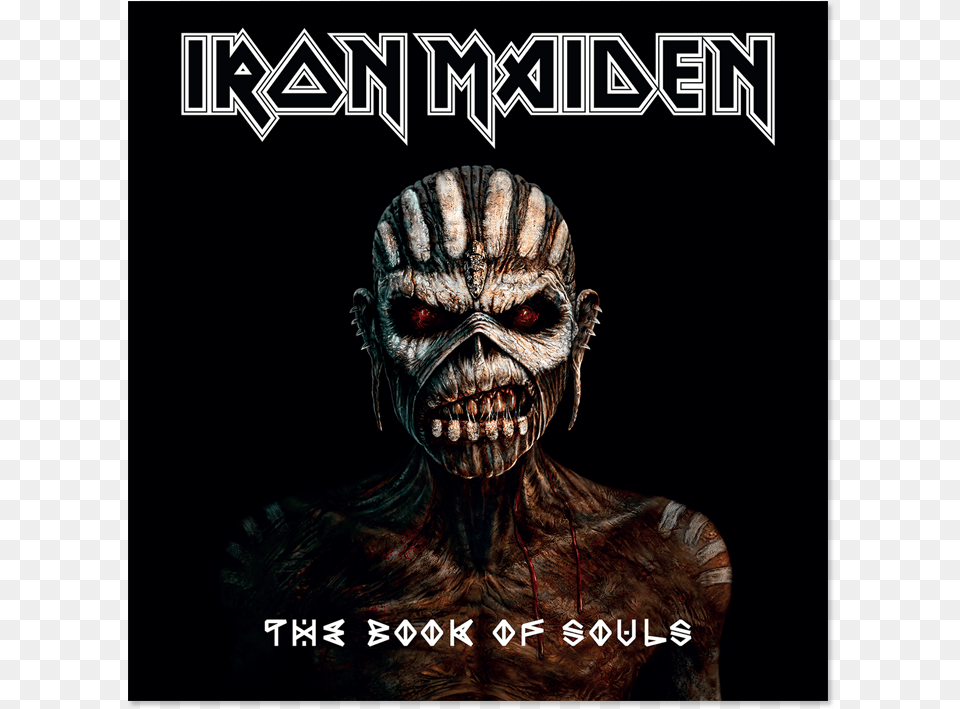 Iron Maiden The Book Of Souls, Publication, Adult, Poster, Person Free Png Download