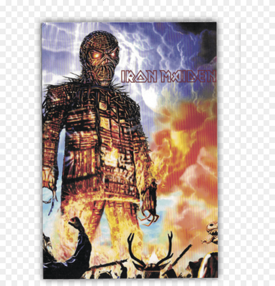 Iron Maiden The Wicker Man Single, Publication, Book, Person, Male Free Png Download
