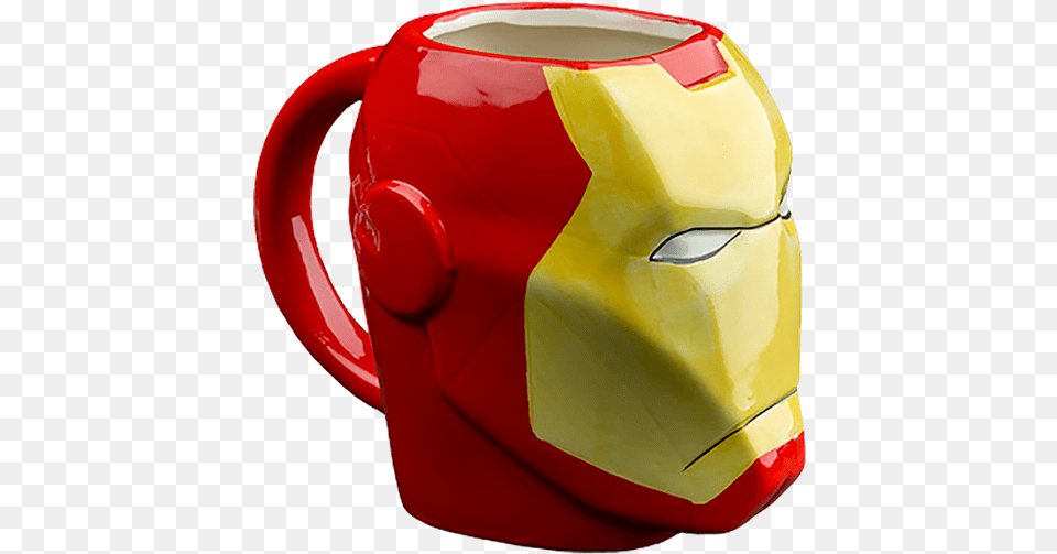 Iron Man, Cup, Pottery, Clothing, Hardhat Png