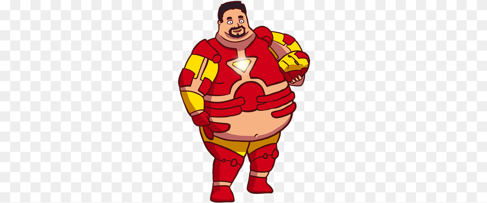 Iron Man Ain39t Gonna Be Flying Around With That Much Fat Superhero, Adult, Male, Person, Face Png Image