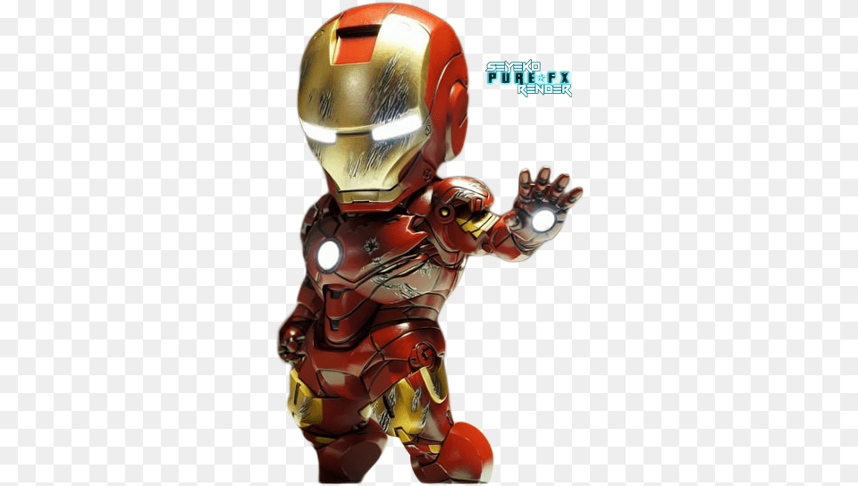 Iron Man Baby Iron Man Toy Cute, Robot, Person Free Png Download