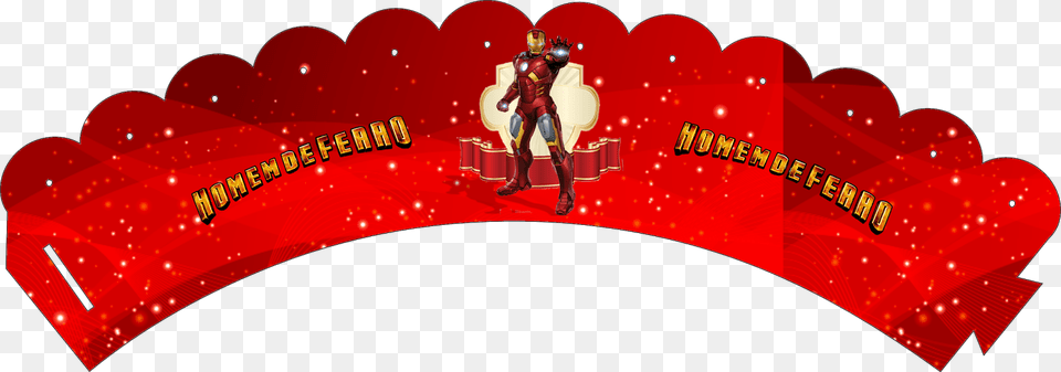 Iron Man Birthday Party Printable Wrappers Cupcake, Person Png Image