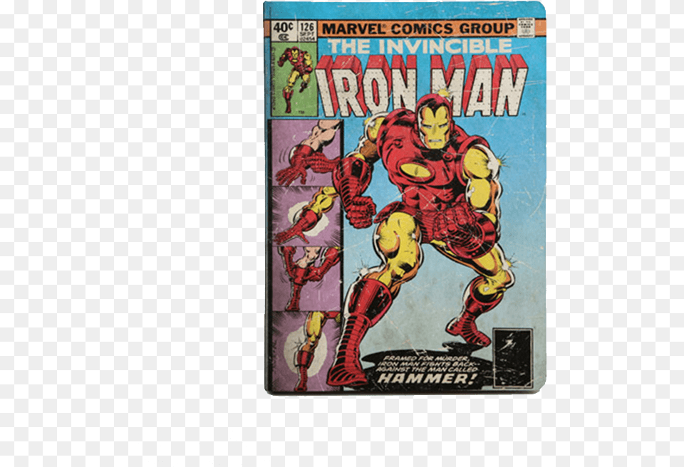Iron Man Comics Books, Book, Publication, Person, Face Png Image