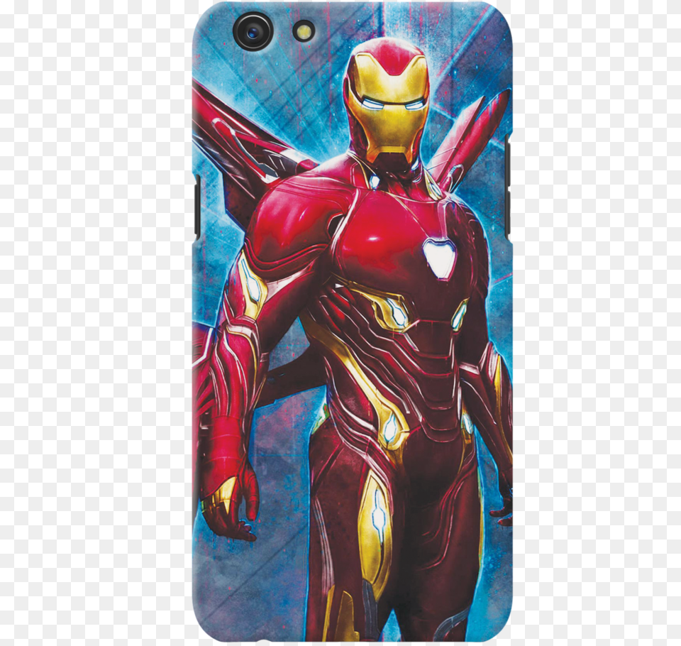 Iron Man Cover Case For Oppo F3 Iron Man Mark L, Adult, Male, Person, Art Png Image