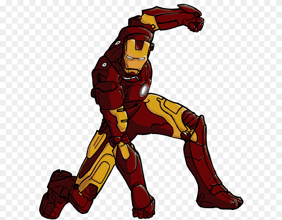 Iron Man Draw Colour Iron Man Colour Iron Man Coloured Drawing, People, Person, Adult, Male Free Transparent Png