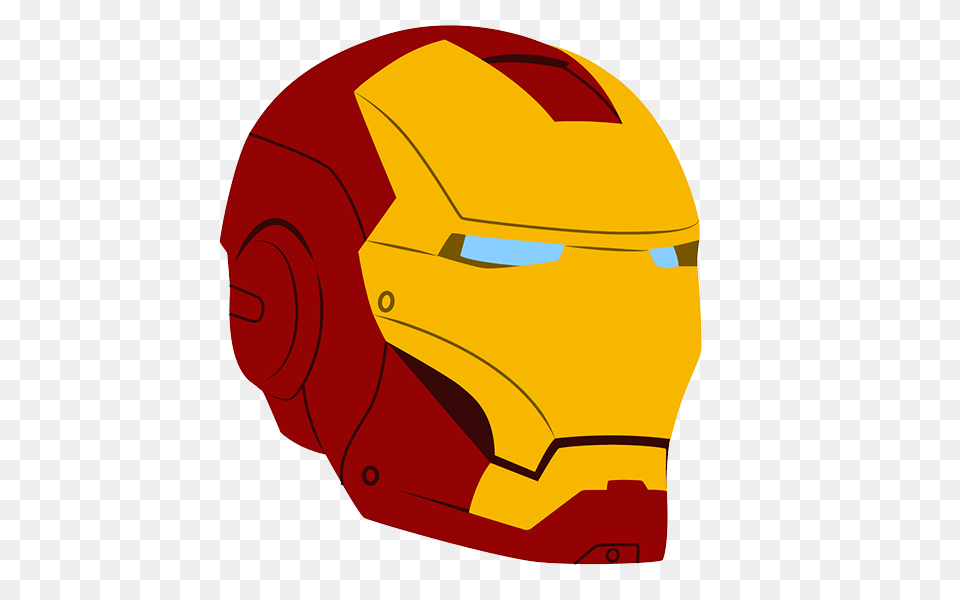 Iron Man Face Head Clipart Clip Art, Crash Helmet, Helmet, Clothing, Hardhat Free Png