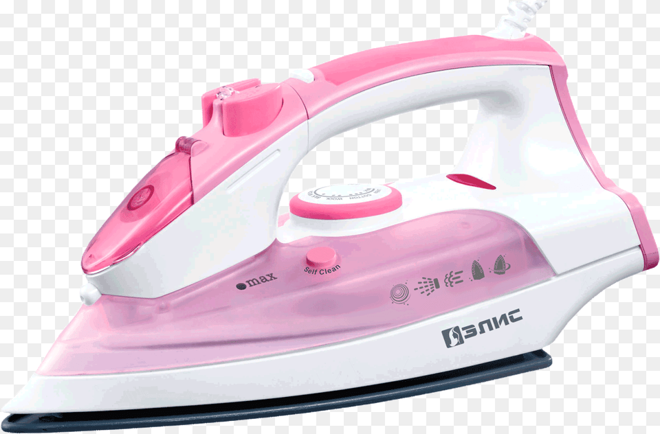 Iron Man File Pink Iron, Appliance, Device, Electrical Device, Clothes Iron Free Png Download