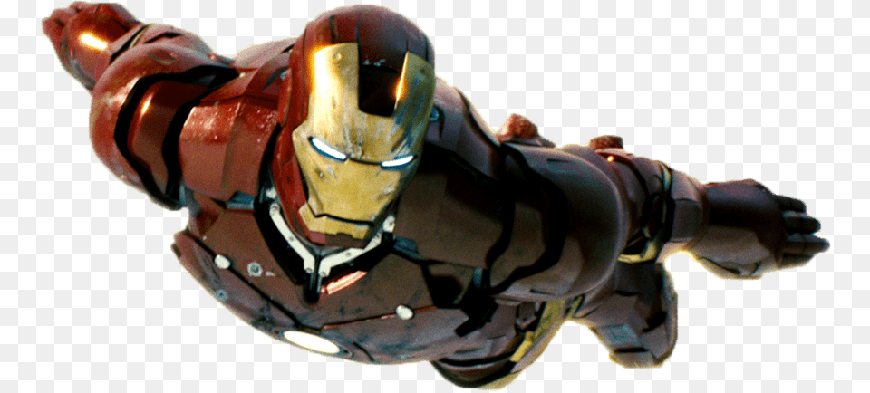 Iron Man Flying Open Arms, Figurine Free Png