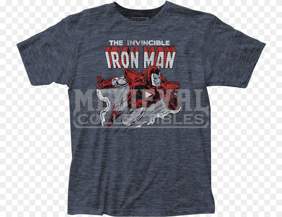 Iron Man Flying T Shirt Beevis And Butthead Shirt, Clothing, T-shirt, Adult, Male Free Png Download