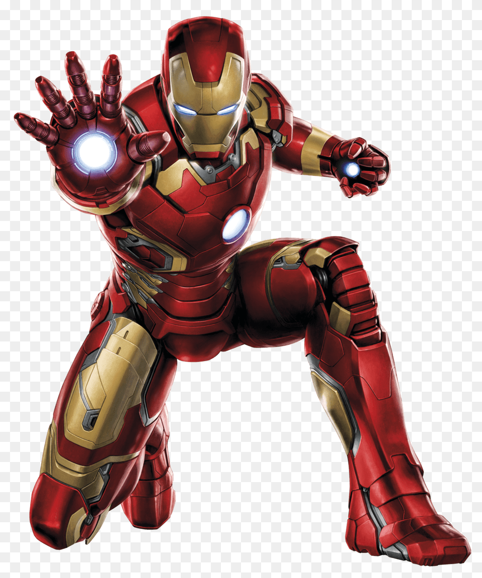 Iron Man Front, Toy, Robot Png Image