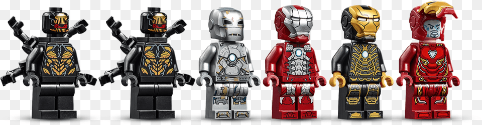 Iron Man Hall Of Armor Lego Endgame Iron Man Hall Of Armor, Toy, Helmet, Face, Head Png Image
