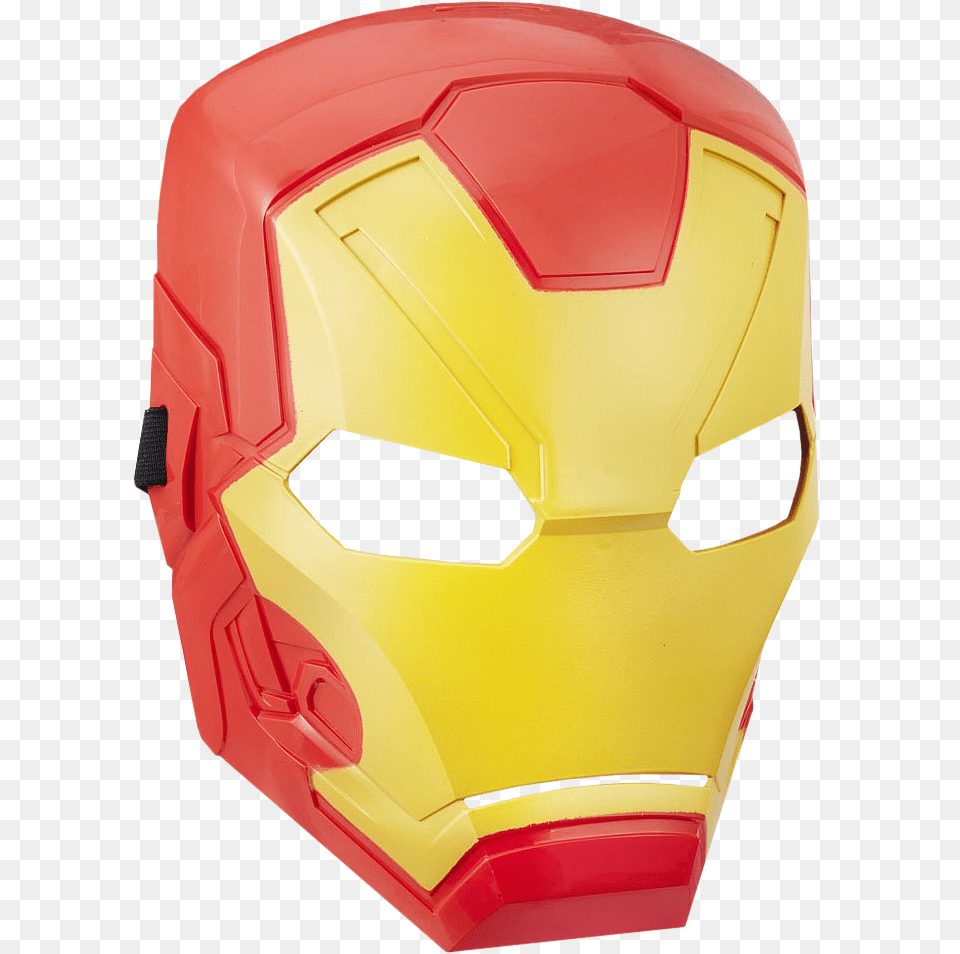 Iron Man Hero Mask Avengers Heroic Mask Iron Man Kids39 Mask, Helmet, Crash Helmet, Ball, Football Free Png Download