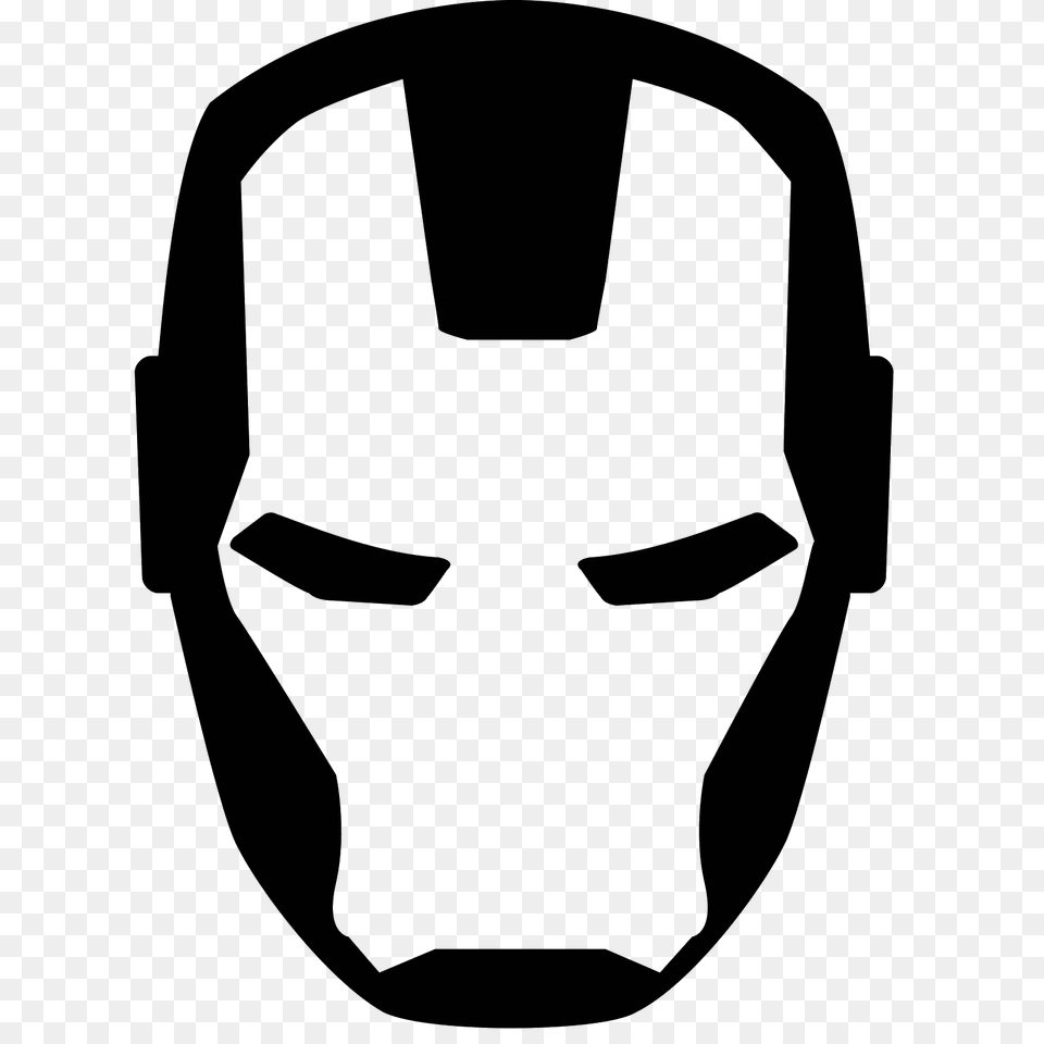 Iron Man Icon, Gray Free Png Download