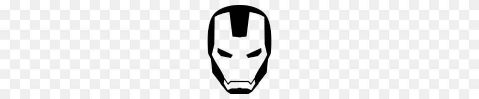 Iron Man Icons Noun Project, Gray Free Png Download