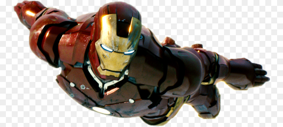 Iron Man In Flight, Motorcycle, Transportation, Vehicle Free Png Download