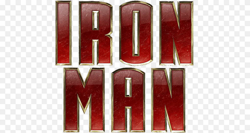 Iron Man Logo, Text, Mailbox, Symbol, Emblem Free Transparent Png
