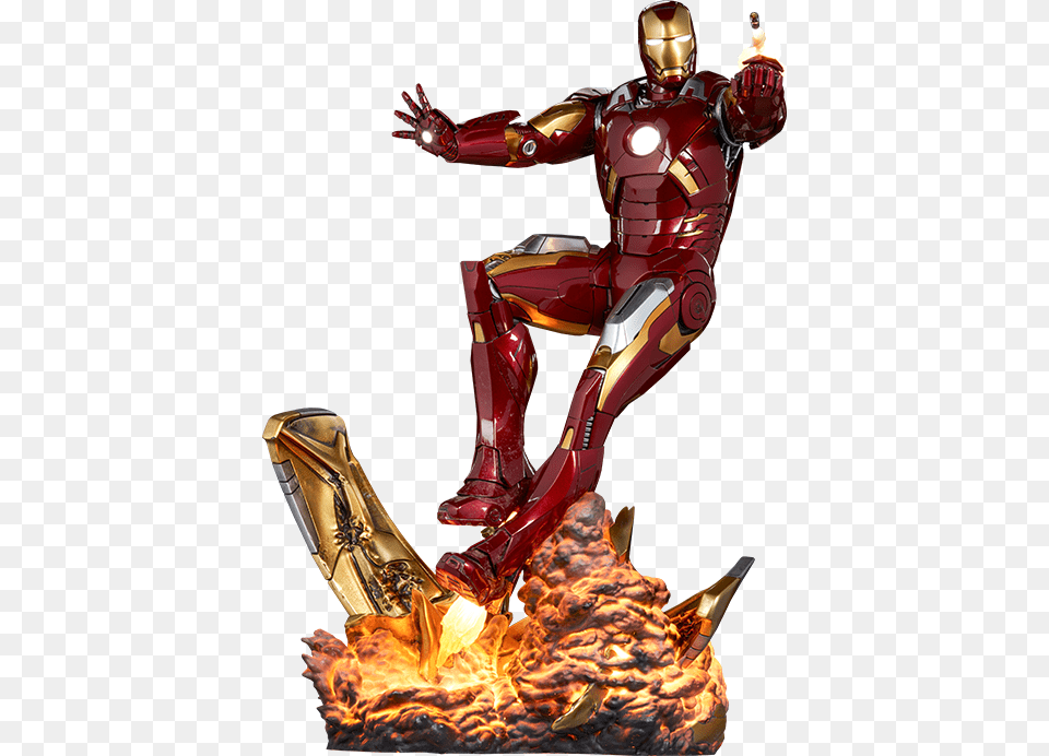 Iron Man Mark Vii Sideshow, Robot Png