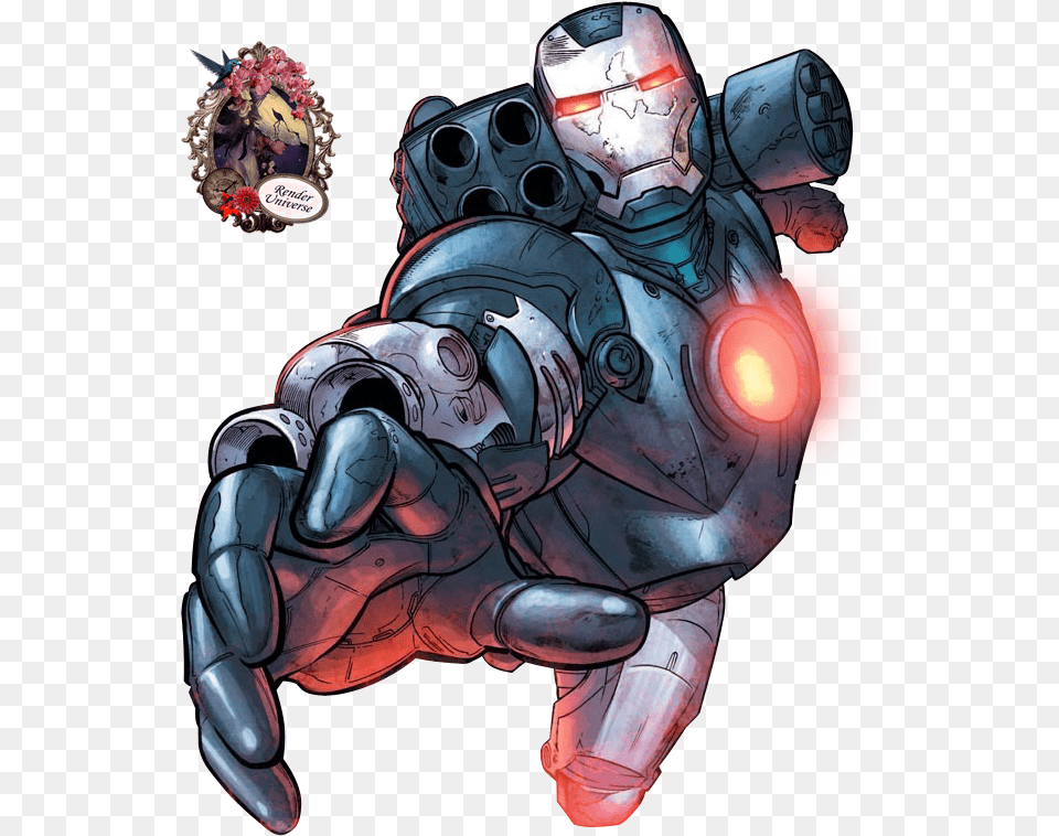 Iron Man Marvel War Machine In Comics, Adult, Male, Person, Helmet Free Png