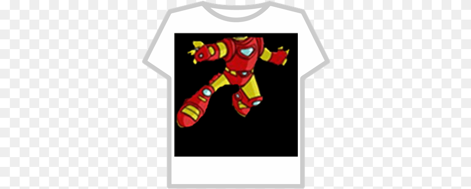 Iron Man Mini Roblox Trash Gang T Shirt Roblox, Clothing, T-shirt, Baby, Person Free Transparent Png