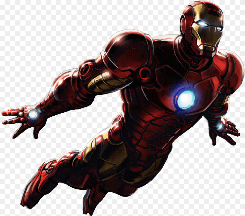 Iron Man One Punch Man Iron Man, Adult, Male, Person, Helmet Free Png Download