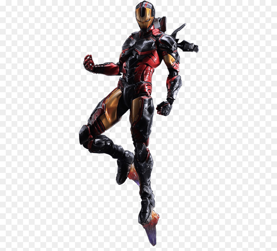 Iron Man Play Arts Kai Action Figure, Adult, Female, Person, Woman Free Transparent Png