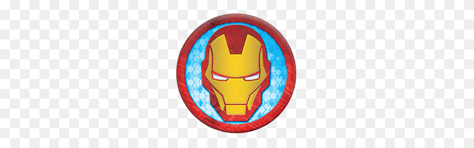 Iron Man Popsockets Grip, Symbol, Emblem, Ball, Sport Free Png Download