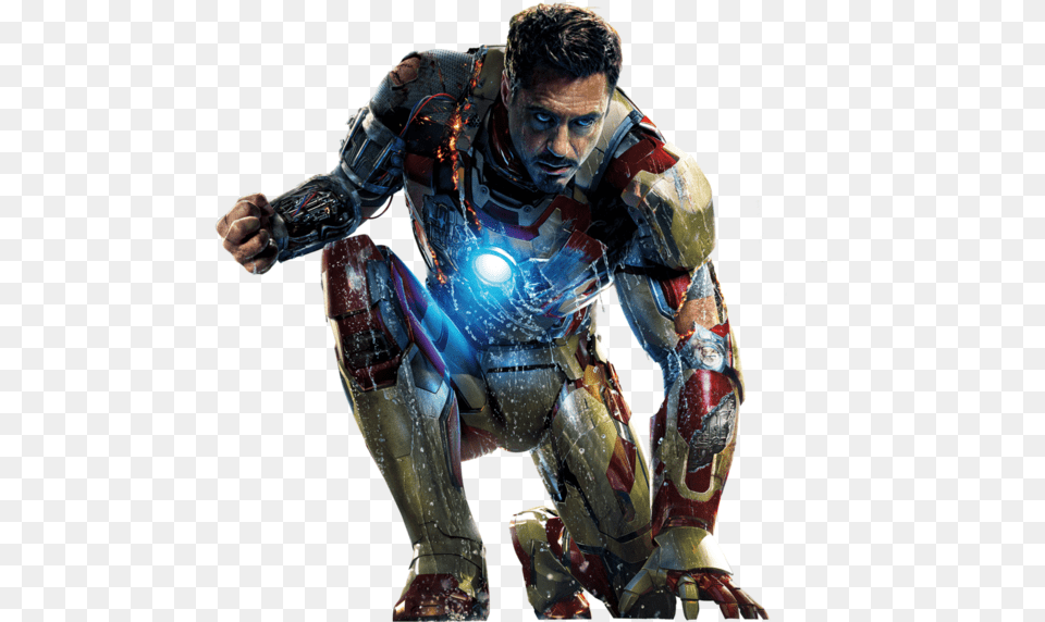 Iron Man Robert Downey Jr, Adult, Male, Person, Robot Free Png