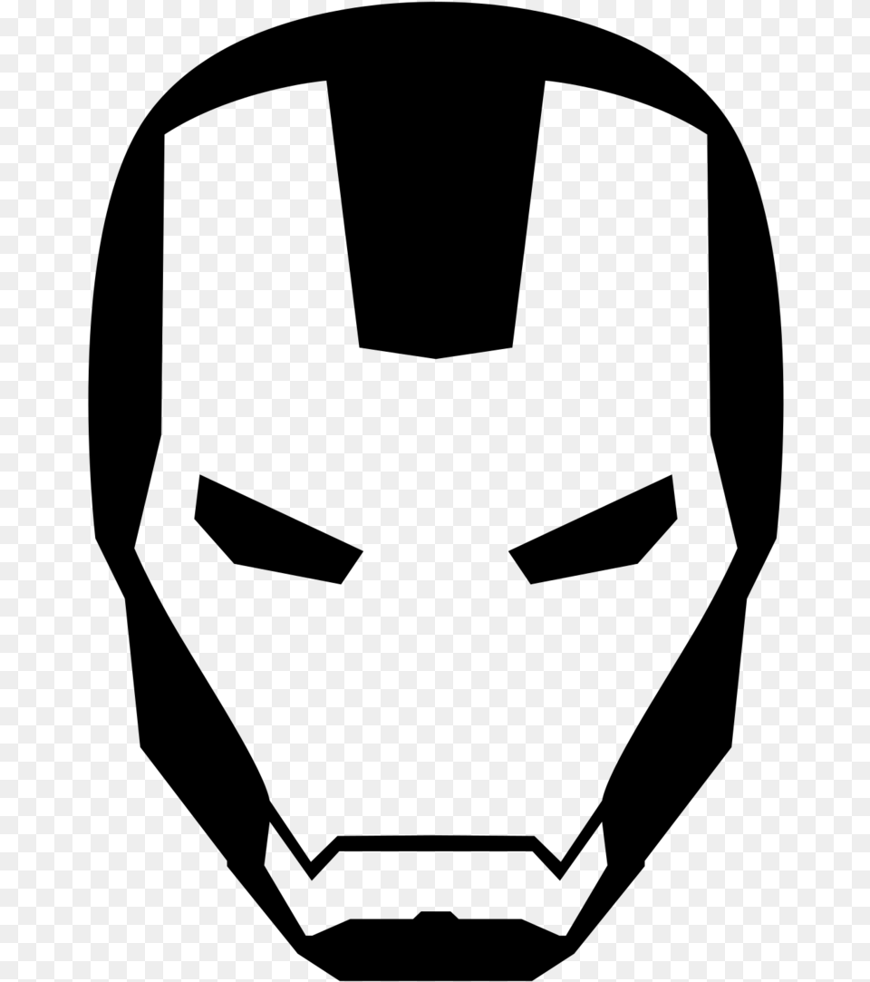 Iron Man Svg Iron Man Svg Black And White Iron Man Logo Hd, Gray Png Image