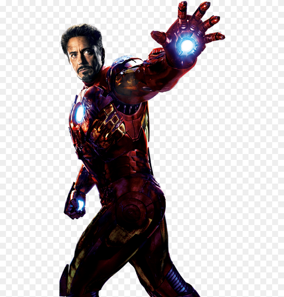 Iron Man Tony Stark, Adult, Male, Person, Hand Free Transparent Png