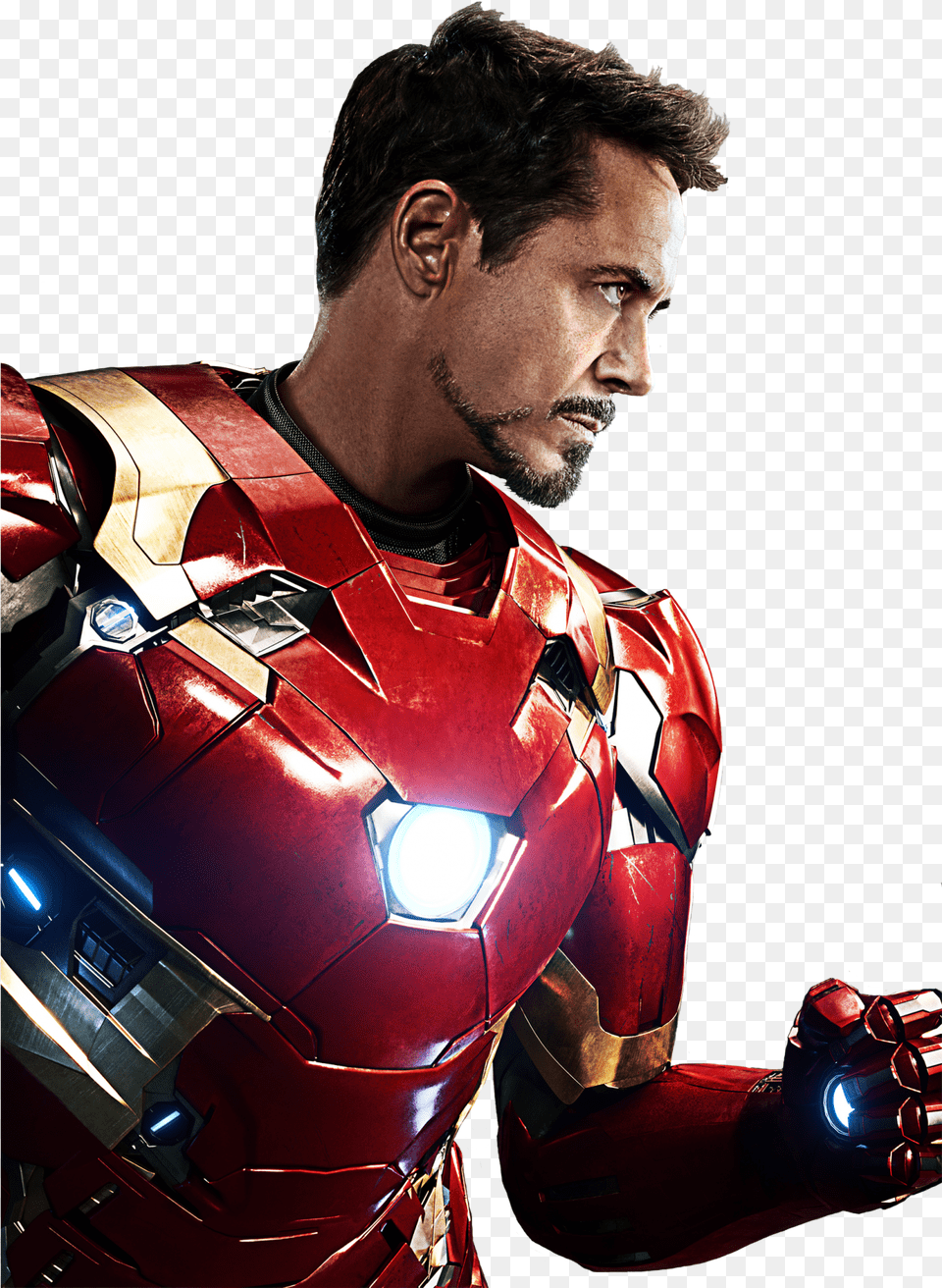 Iron Man Tony Stark Rdj, Adult, Male, Person, Face Free Png