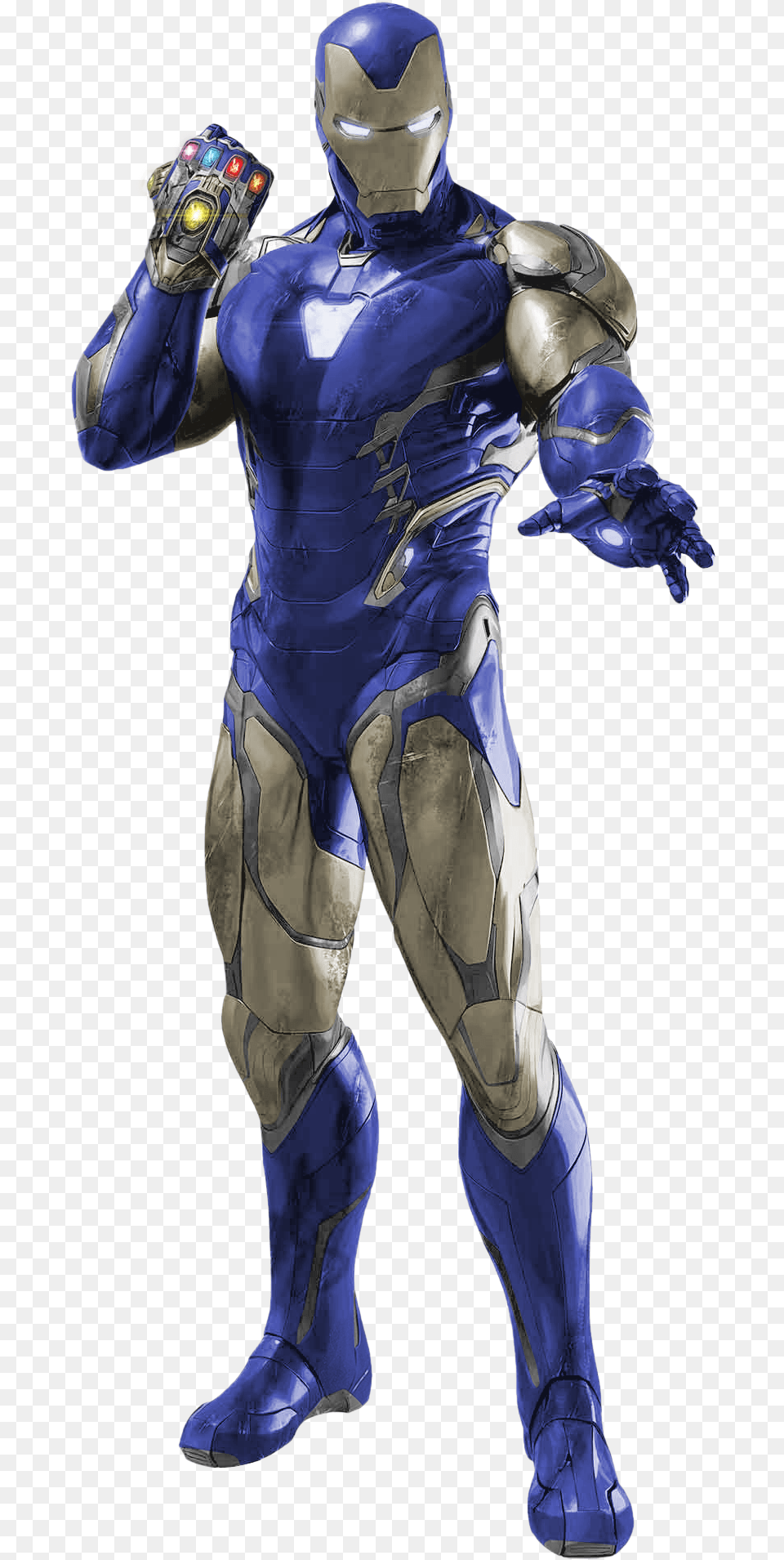 Iron Man With Infinity Gauntlet Promo, Adult, Male, Person, Clothing Free Png Download